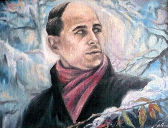А. Овчинников. Портрет Николая Рубцова (из коллекции Сергея Лагерева)