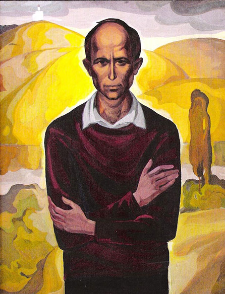 Валентин Малыгин. "Николай Рубцов", 1970 г.