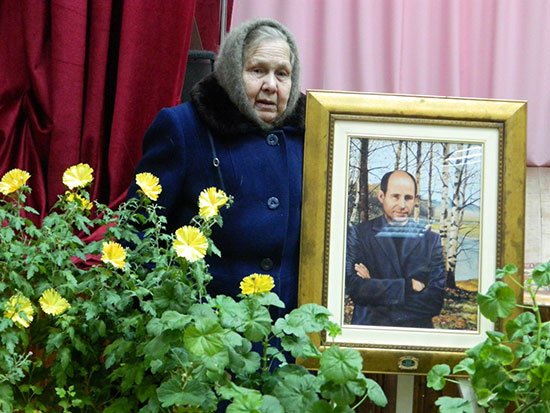 Одноклассница Н.М.Рубцова Нина Михайловна Шестакова