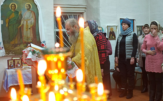 Лития по Николаю Рубцову в 
			крещенскую ночь