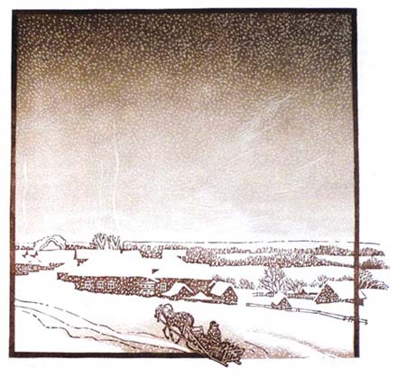 Юрий Воронов. Никола. Из серии Лирика Рубцова. 1981 г.